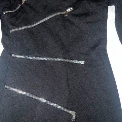 BSB Mini Dress Like New With Zipper Details Black Size S