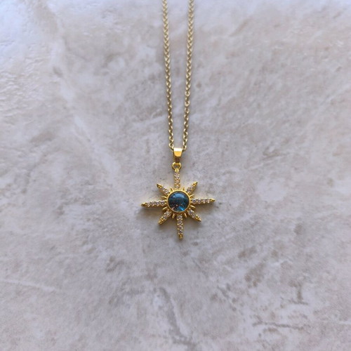 Women's necklace gold stainless steel new