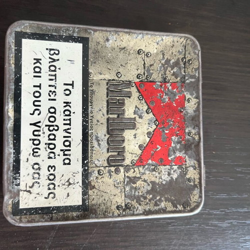 Marlboro cigarette case used