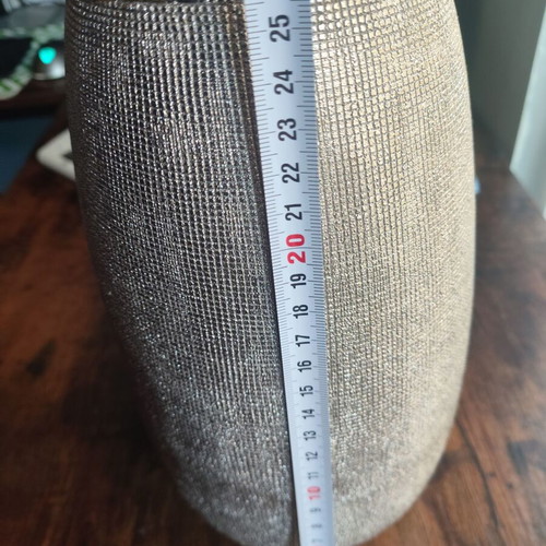 Decorative vase like new, gray