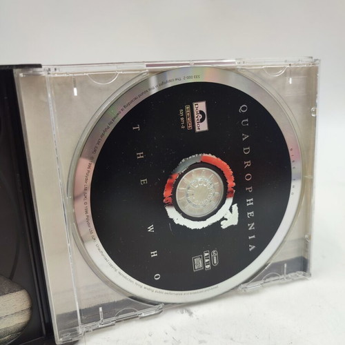 The Who Quadrophenia Classic Remastered CD like new, rock