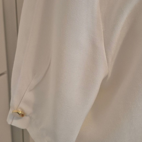 Short-sleeve white jacket like new, size M