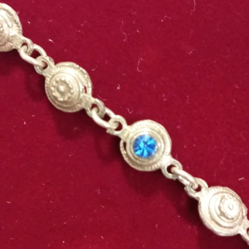 Silver handmade bracelet 925 with Ioannina style like new