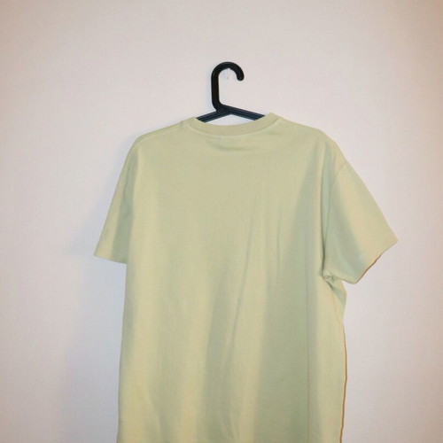 Massimo Dutti men's T-shirt, pastel yellow, size M