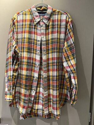 Ralph Lauren women's linen shirt like new, multicolor, large to XL