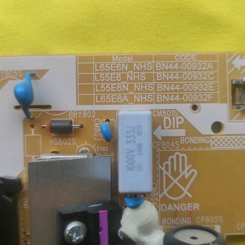 Samsung UE50NU7472U mainboard and power supply like new