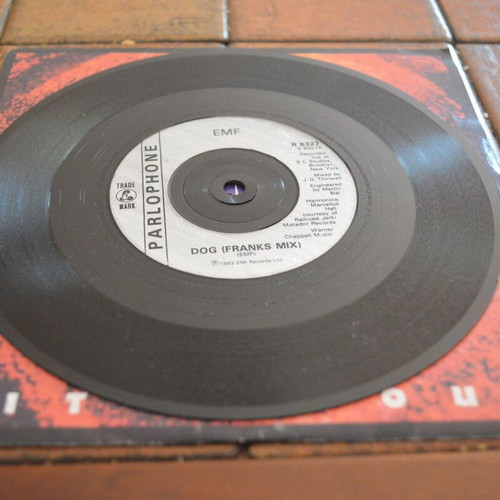 EMF It's You / Dog 7'' single 45 RPM used, rock
