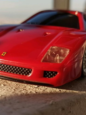 Ferrari F40 αυτοκινητάκι συλλογής μεταχειρισμένο με ήχο