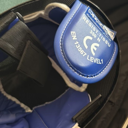 Fencing equipment set with helmet, sword, glove and case