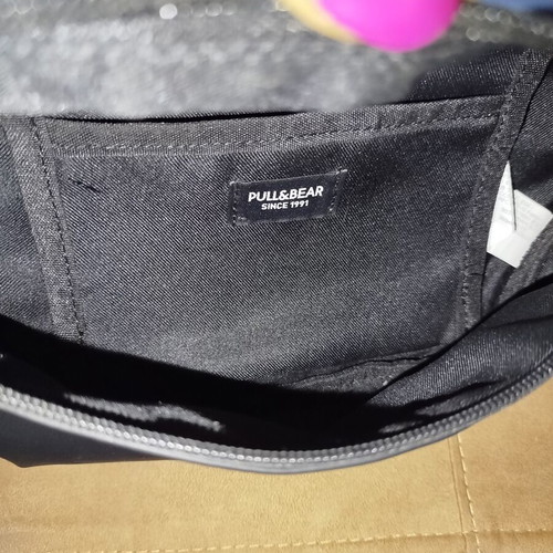Pull & Bear Waterproof Waist Bag Like New Black
