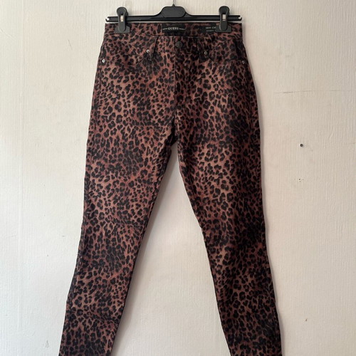 Guess pants no 38 like new, black and brown