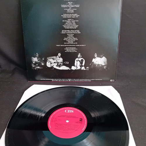 A Handful of Beauty Shakti John McLaughlin vinyl used