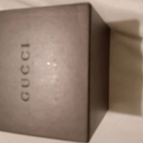 Gucci men's wristwatch like new, black