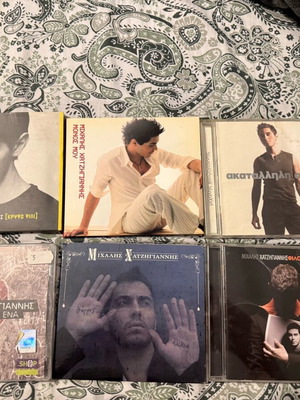 Michalis Hatzigiannis CDs used, pop, in very good condition
