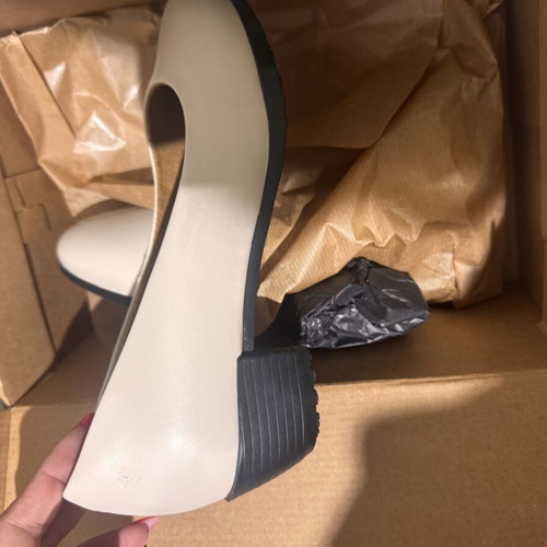 Shoes for Crews Pumps size 38 new, beige leather