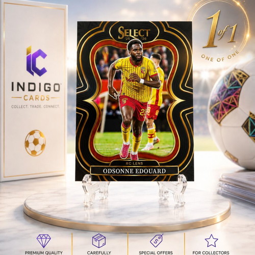 Odsonne Edouard 1 of 1 Panini Select Ligue 1 2025-26 card