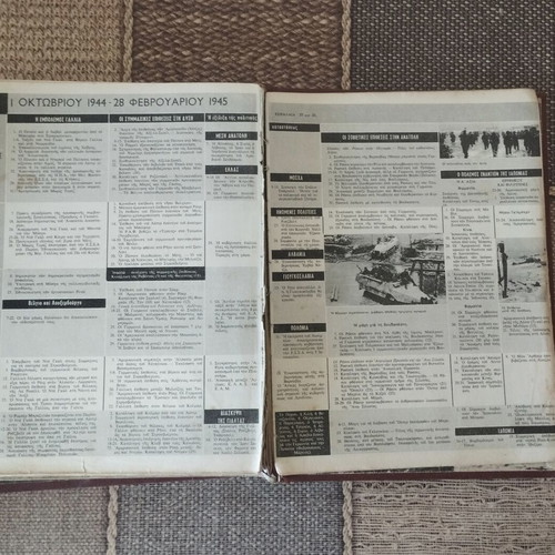 History of World War II book used, Greek language