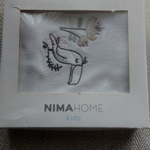 Nima Home Baby Pique Blanket new