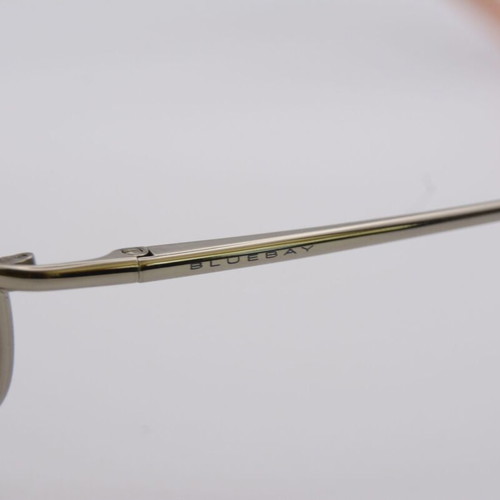BlueBay BB 400/S sunglasses new old stock pink lens metal frame