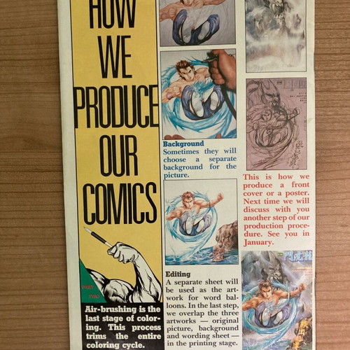 The Force Of Buddha's Palm #6 used, Jademan Comics, January 1988