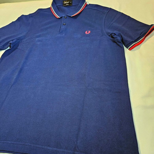 Fred Perry men's T-shirt blue size XL like new