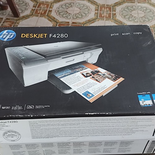 HP DeskJet F4280 printer, print scan copy
