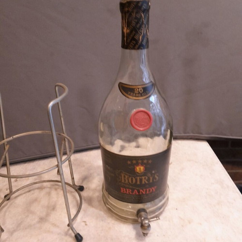Botrys brandy bottle used with tap