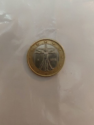 Euro coins used