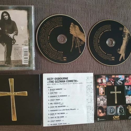 Ozzy Osbourne The Ozzman Cometh Japanese limited edition CD like new, metal