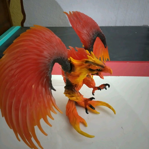 Schleich Eldrador Fire Eagle miniature like new