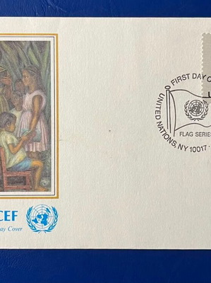 UNICEF Official First Day Cover El Salvador 1980