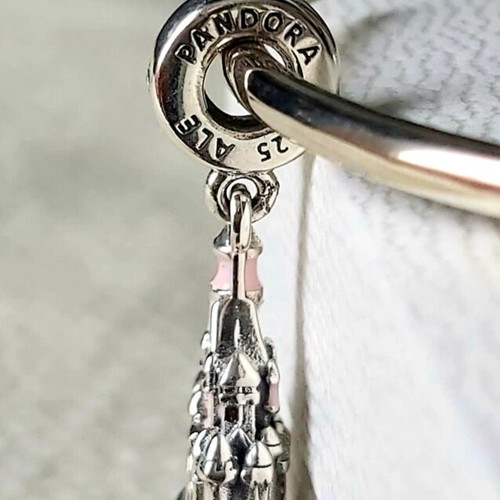Pandora Disney Park s925Ale Sleeping Beauty Castle charm