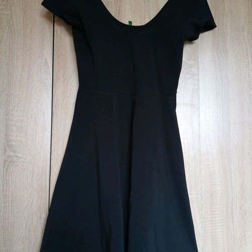 Benetton dress black size M like new