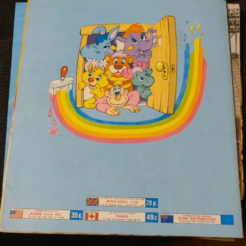 Panini Wuzzles sticker album used, English edition