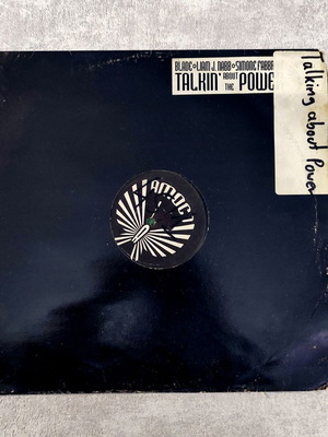 Talkin' About The Power Vinyl Maxi Single used, 1995 Italian progressive house