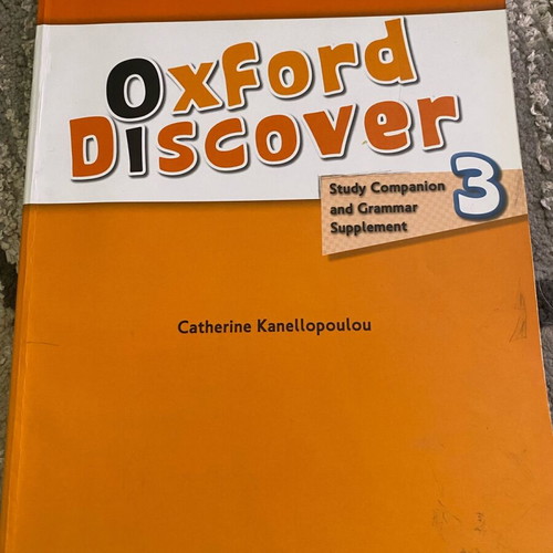 Oxford Discover 3 Student Book and Study Companion used