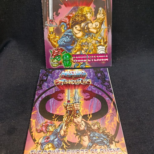 Mini comics MOTU και Thundercats σαν καινούργιο, πακέτο 2