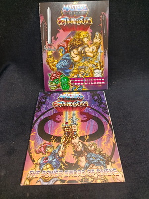 Mini comics MOTU και Thundercats σαν καινούργιο, πακέτο 2