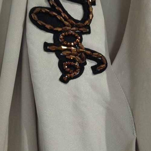 Djofra jumpsuit like new, beige, digital design