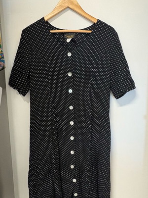 Vintage 90s φόρεμα μέγεθος Small, σαν καινούργιο, μαύρο