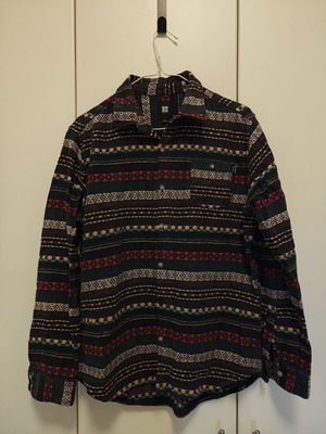 Insight51 boho shirt, size Large, slim fit