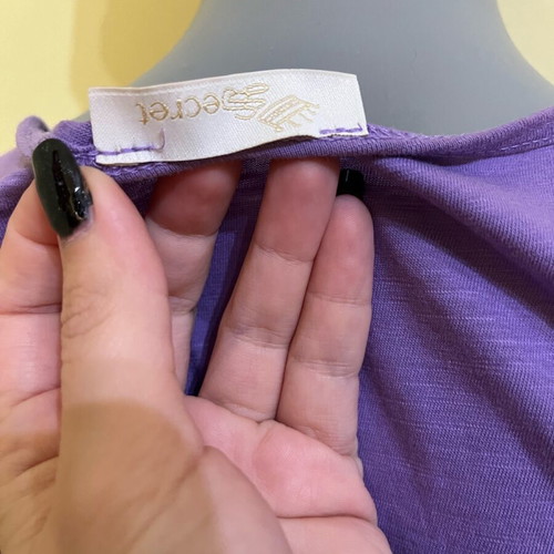 Secret purple women's blouse size S like new
