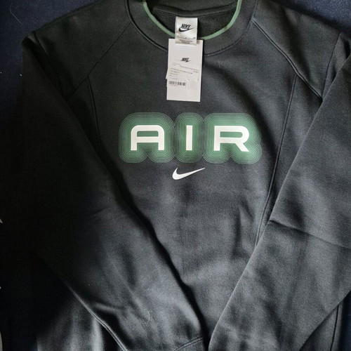 Nike Air sweatshirt original new, black, size S