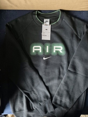 Nike Air sweatshirt original new, black, size S