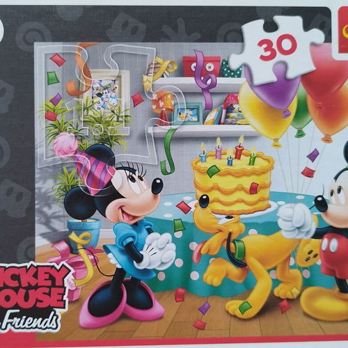 Various puzzles used, educational toys