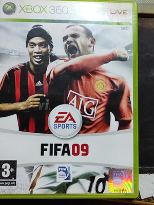 FIFA 09 Xbox 360 game like new, complete