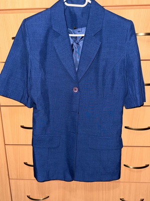 Σακάκι παντελόνι μπλε σαν καινούργιο, μέγεθος M 38 10