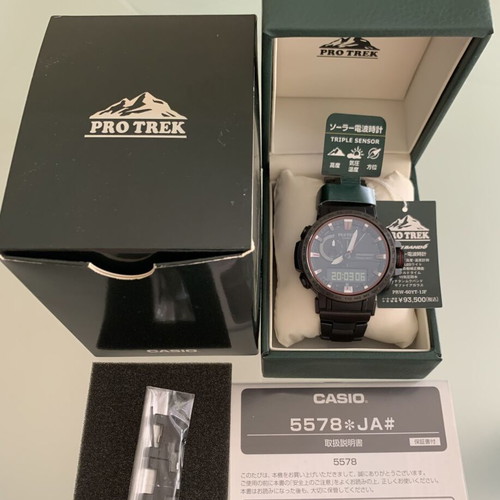 Casio Protrek PRW-60YT-1JF Limited Edition Watch like new