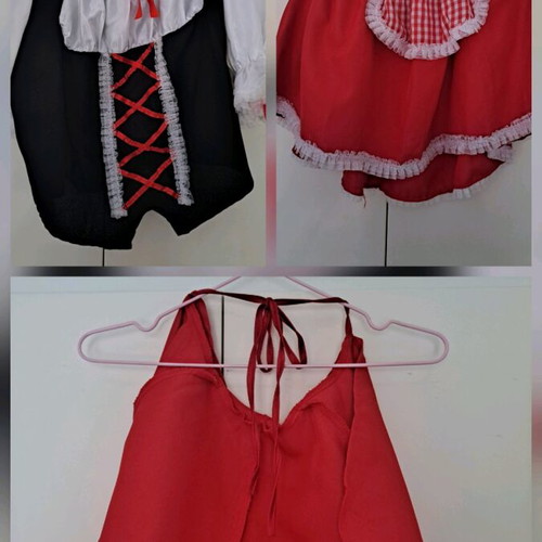 Sexy adult carnival costume Little Red Riding Hood like new