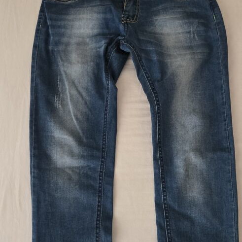 Brum Beby men's/teen denim jeans, blue faded